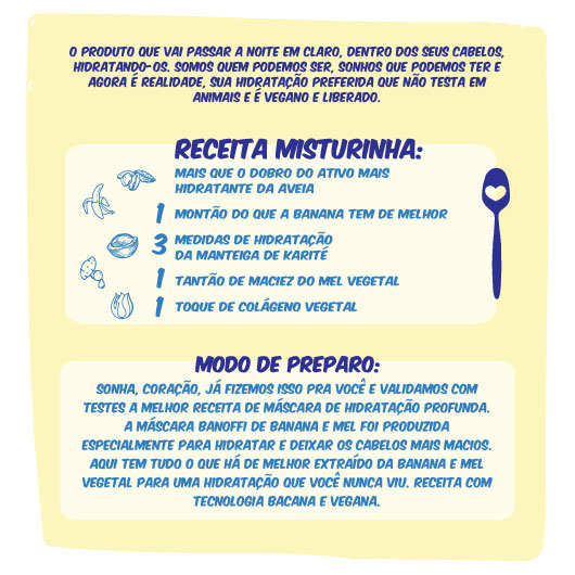 Verso - Máscara Banoffi 450 g