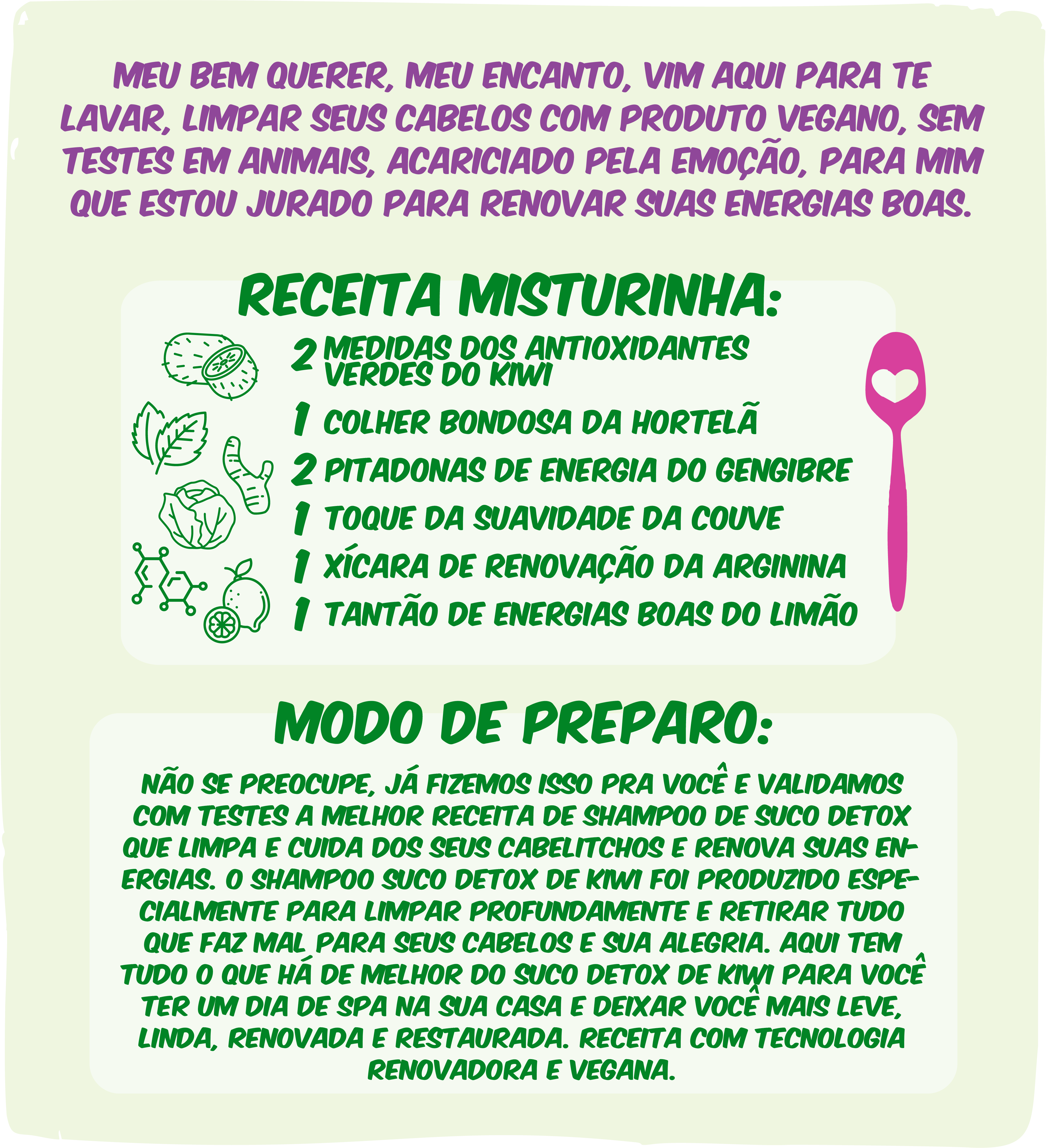 Verso - Shampoo Suco Detox 300g